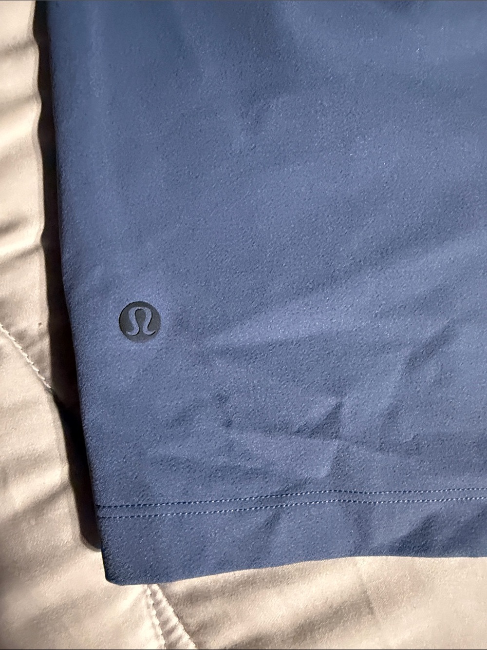 Lululemon Drawstring Performance Shorts - Blue - Picture 3 of 3